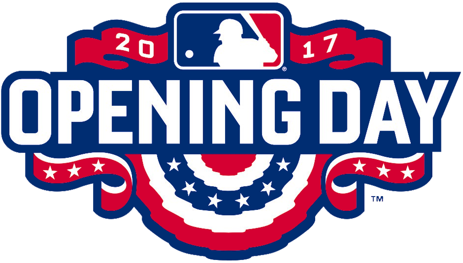 MLB Opening Day 2017 Logo vinyl decal